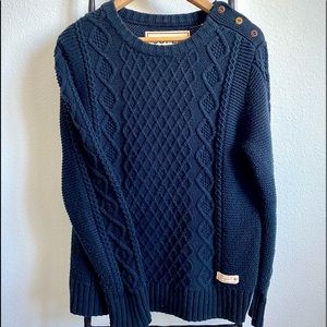 Mens Chunky Knit Sweater